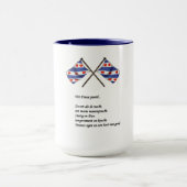 Fries Paard / Frisian Horse Tasse (Zentrum)