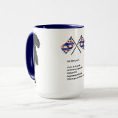 Fries Paard / Frisian Horse Tasse (Vorderseite Links)