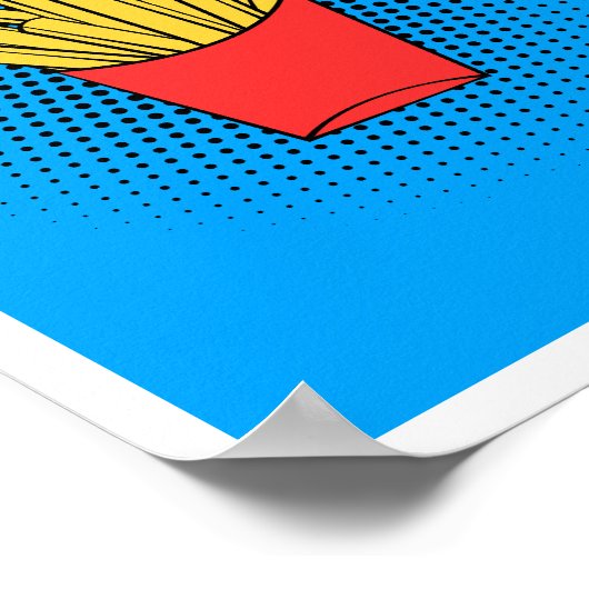Fries Pop Art Poster (Ecke)