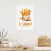 Fries & shine poster (Küche)