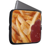 Fries und Ketchup Laptopschutzhülle (Vorne Rechts)
