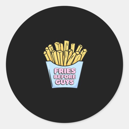 Fries vor Typ Aufkleber (Vorderseite)
