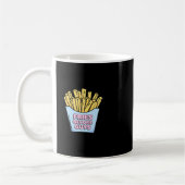 Fries vor Typ Aufkleber Kaffeetasse (Links)