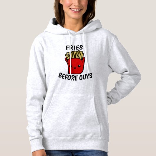 FRIES VOR TYP Funny Ladys T - Shirt (Vorderseite)