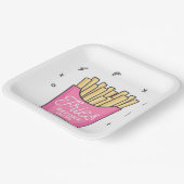 Fries vor Typ Pappteller (Gewinkelt)