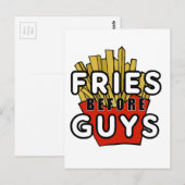 Fries vor Typ Postkarte (Vorne/Hinten)