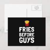 Fries vor Typ Postkarte (Vorne/Hinten)