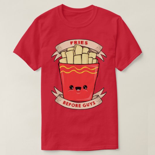 Fries vor Typ T-Shirt (Design vorne)
