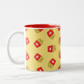 Fries Zweifarbige Tasse (Links)