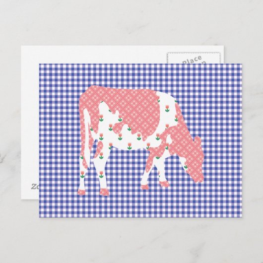 Friese koe postkarte (Vorne/Hinten)