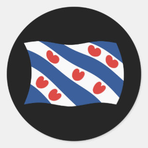 Friesen Flag Aufkleber