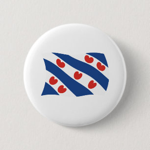 Friesen-Flagge-Button Button