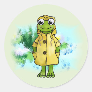 Friesennerz Runder Aufkleber