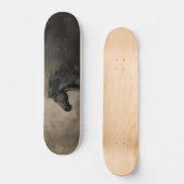 Friesenpferd des schwindenden Lichts Skateboard (Vorderseite)