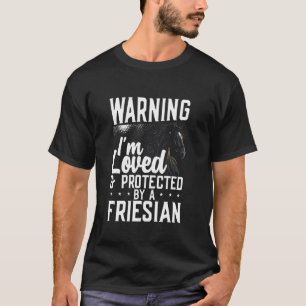 Friesenpferd Liebhaber Friesen Reiten Friesen Lieb T-Shirt