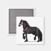 Friesian Dance Magnet 1 (Vorderseite/Rückseite)