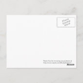 Friesian Dance Postcard #5 Postkarte (Rückseite)