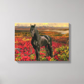 Friesian DIAMOND I - Wrapped Canvas Leinwanddruck (Vorderseite)