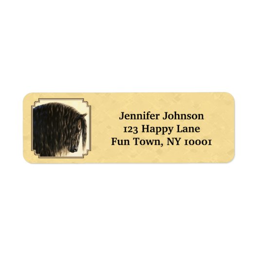 Friesian Draft Horellow (Vorne)