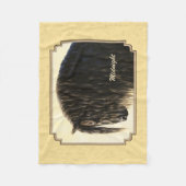 Friesian Draft Horellow Fleecedecke (Vorderseite)