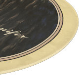 Friesian Draft Horellow Schneidebrett (Ecke)