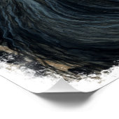 Friesian DreamWalker Horse Poster von Bihrle (Ecke)