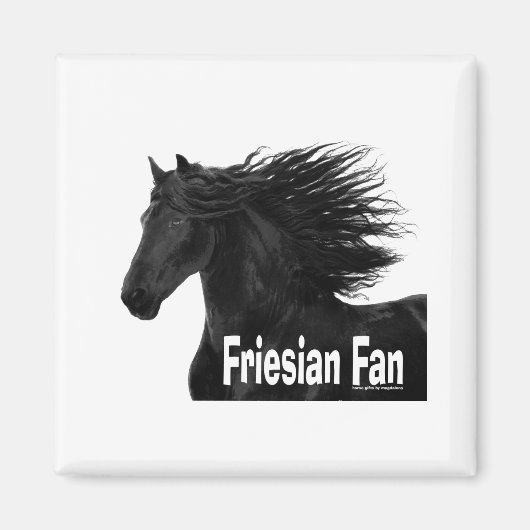 Friesian Fan Magnet (Vorne)