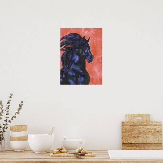 Friesian Fantasy Poster (Küche)