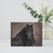 Friesian Flair Postkarte (Stehend Vorderseite)