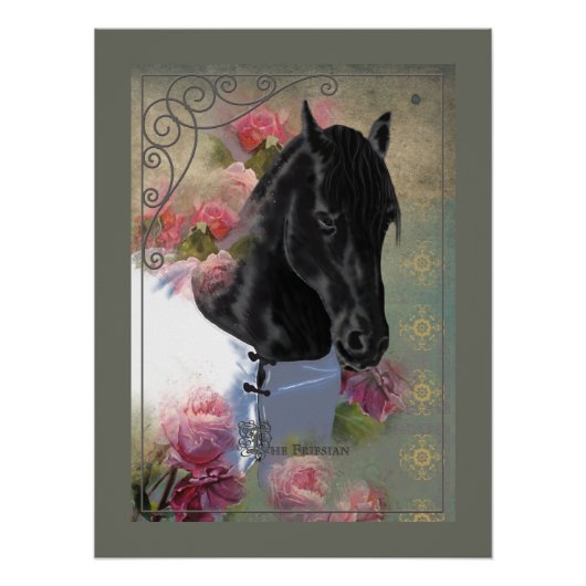 Friesian - Glossy Poster (Vorderseite)