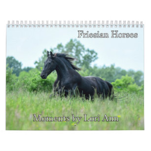 Friesian Horror Calendar by Moments By Lori Ann Kalender