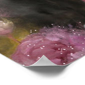 Friesian Horse - Art Print Poster (Ecke)