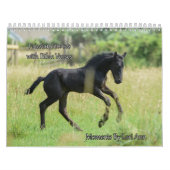 Friesian Horse Calendar with Bible Verses Kalender (Titelbild)