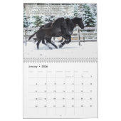 Friesian Horse Inspiration Calendar Kalender (Jan 2026)