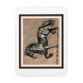 Friesian Horse Magnet (Vertikal)