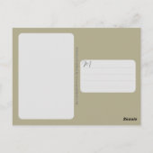 Friesian Horse - Postcard Postkarte (Rückseite)