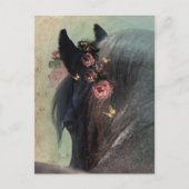Friesian Horse - Postcard Postkarte (Vorderseite)