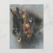 Friesian Horse - Postcard Postkarte (Vorderseite)