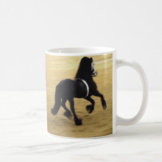 Friesian Horse Tasse (Rechts)