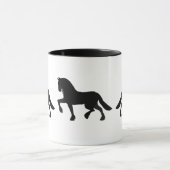 Friesian Horses Tasse (Zentrum)