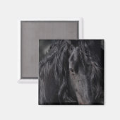 Friesian Image Magnet (Vorderseite/Rückseite)