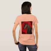 Friesian Mane T-Shirt (Schwarz voll)