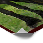 Friesian Painting Print Poster (Ecke)