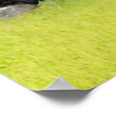 Friesian Pferd Poster (Ecke)