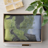 Friesian Pferd Seidenpapier (Geschenk)