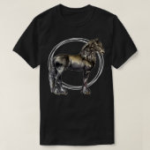 Friesian Pferd T-Shirt (Design vorne)