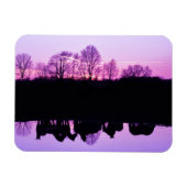 Friesian Reflektionen at Sunset Magnet (Horizontal)