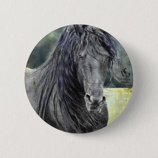 Friesian Stallion Button (Vorderseite)