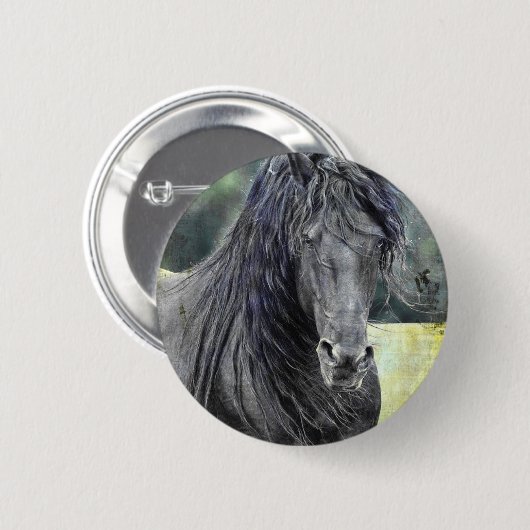 Friesian Stallion Button (Vorne & Hinten)