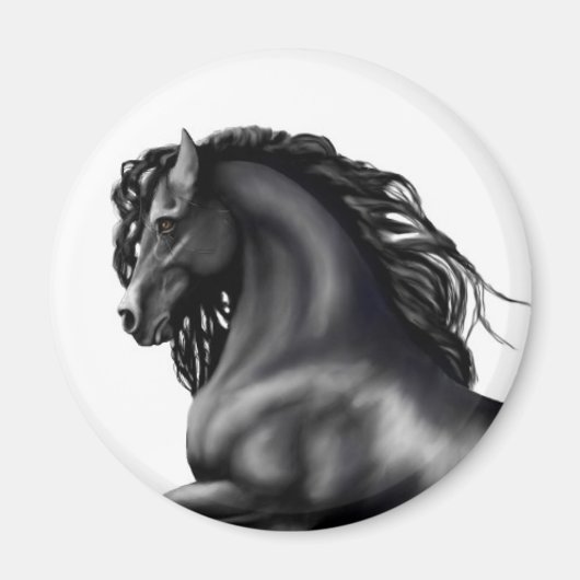 Friesian Stallion Magnet (Vorne)